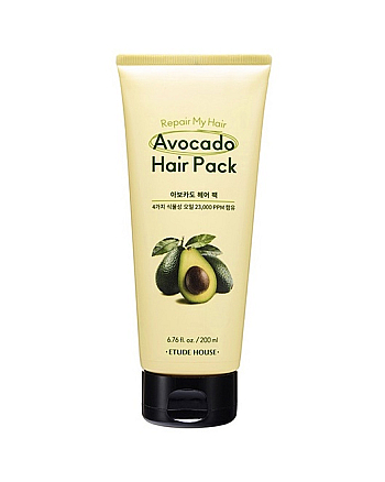 Etude Repair My Hair Avocado Hair Pack - Маска для волос с маслом авокадо 200 г - hairs-russia.ru